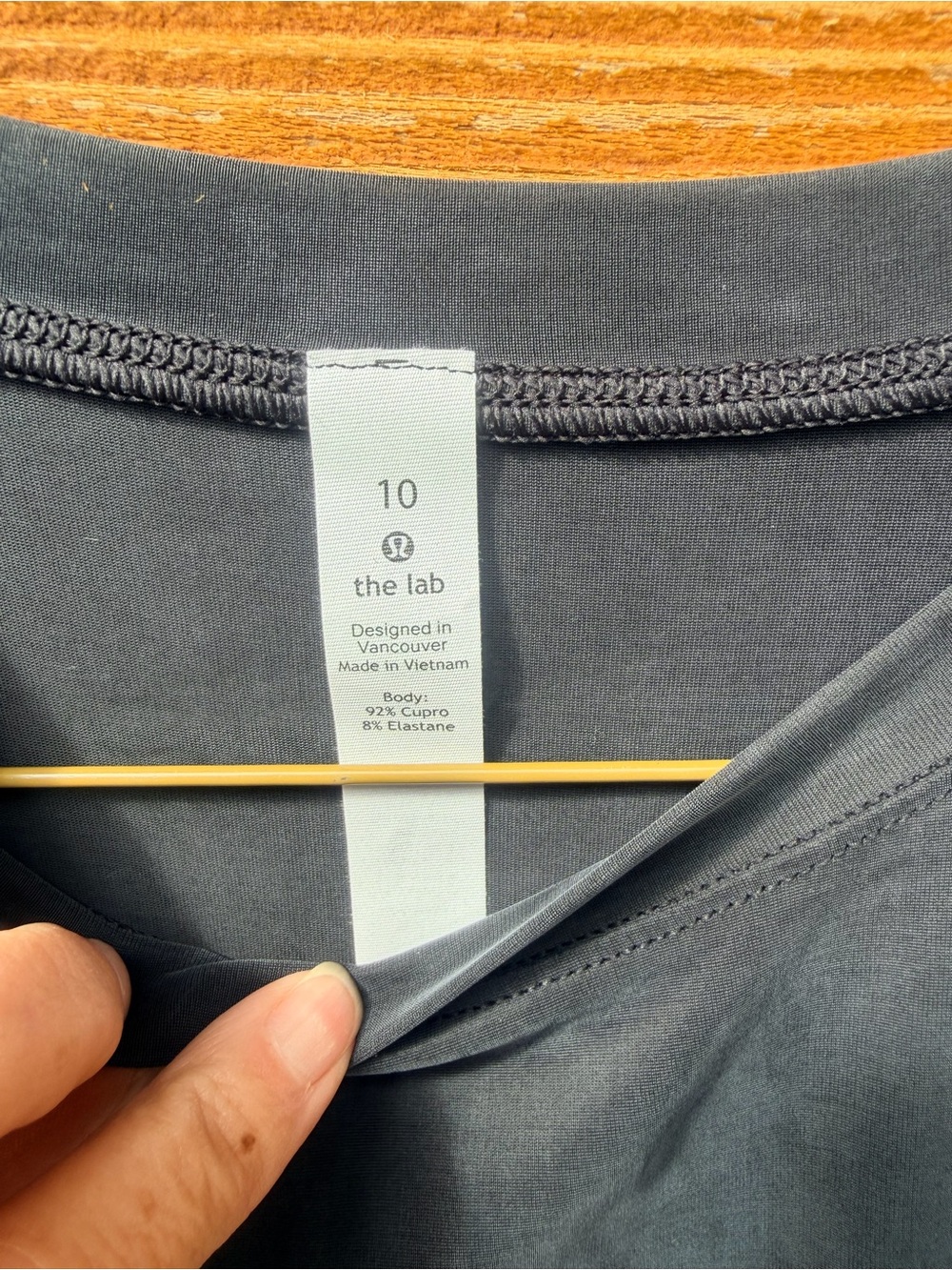 lululemon athletica Dark Gray Tank Top